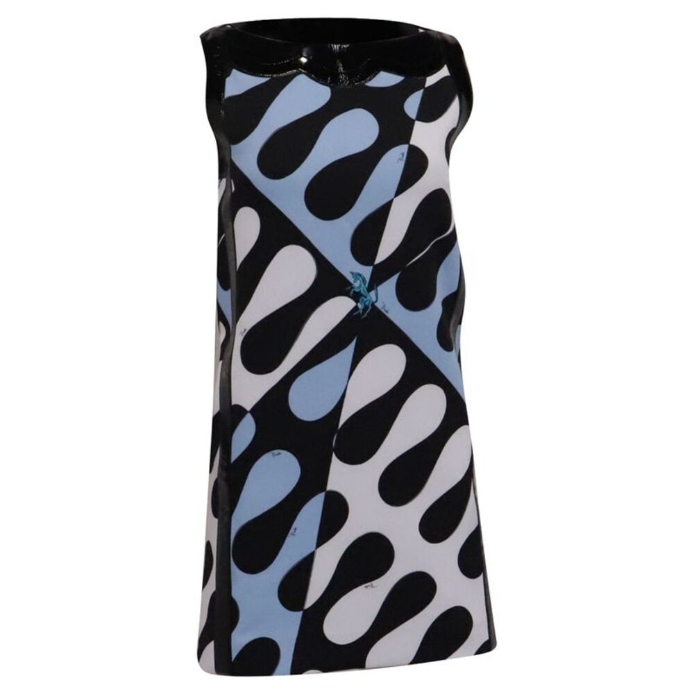 Pucci Printed Mini Shift Dress in Multicolor Viscose